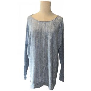 VICTORIA’S SECRET | Long heather blue sweater, women size Medium